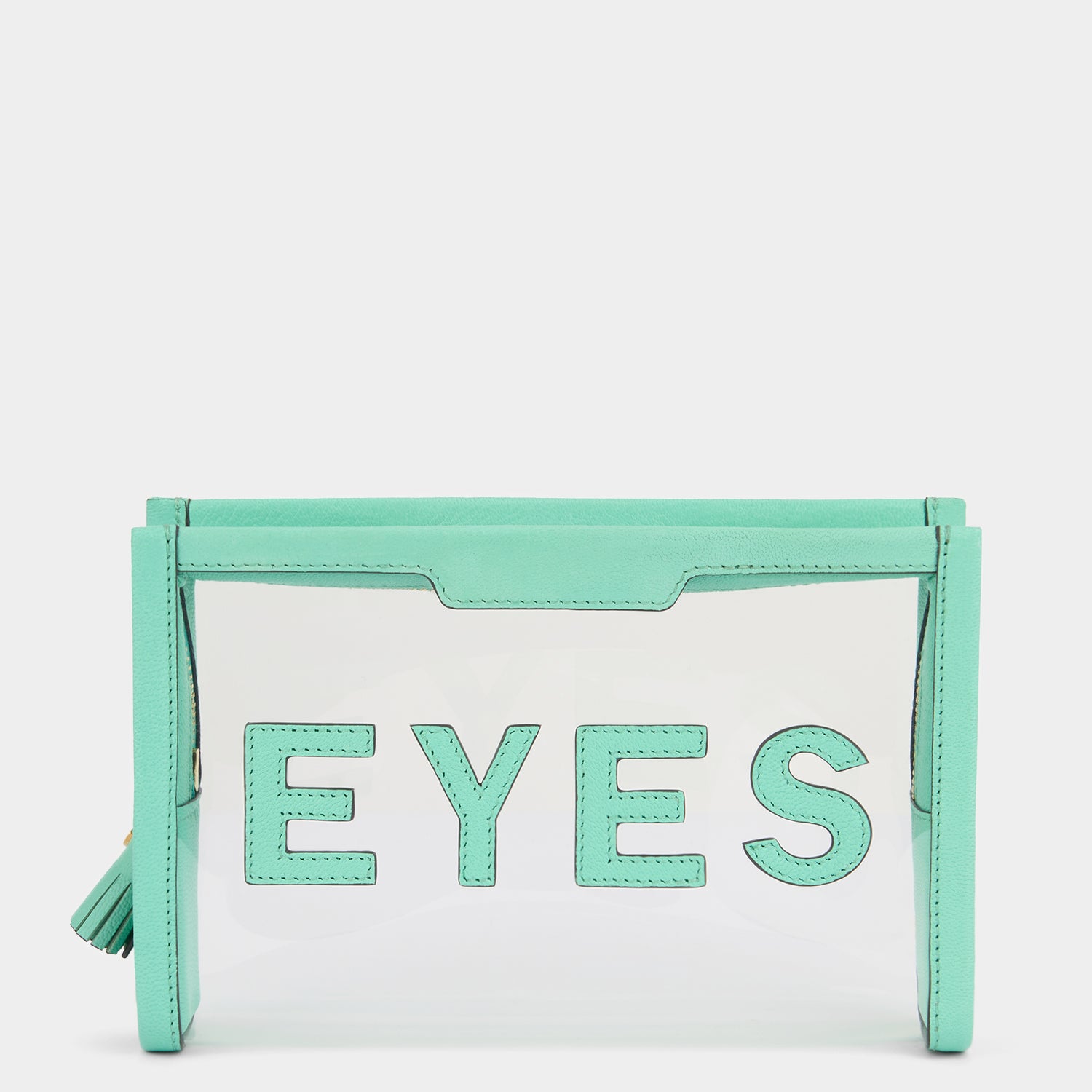 「EYES」ポーチ -

                  
                    Clear with Capra Leather in Arsenic -
                  

                  Anya Hindmarch JP
