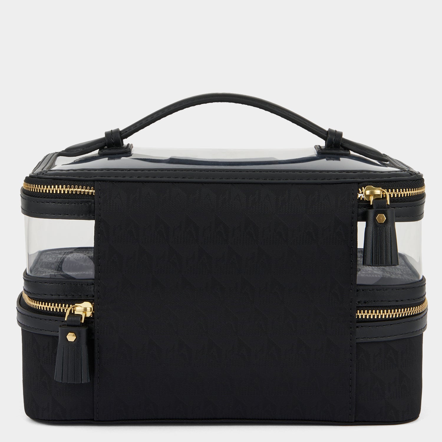 ダブルデッカー -

                  
                    Recycled Nylon in Black/Clear -
                  

                  Anya Hindmarch JP
