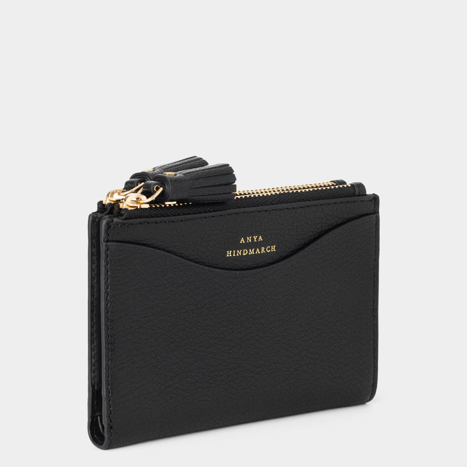 Peeping Eyes スモール・ダブルジップ・ウォレット -

          
            Shiny Capra in Black -
          

          Anya Hindmarch JP
