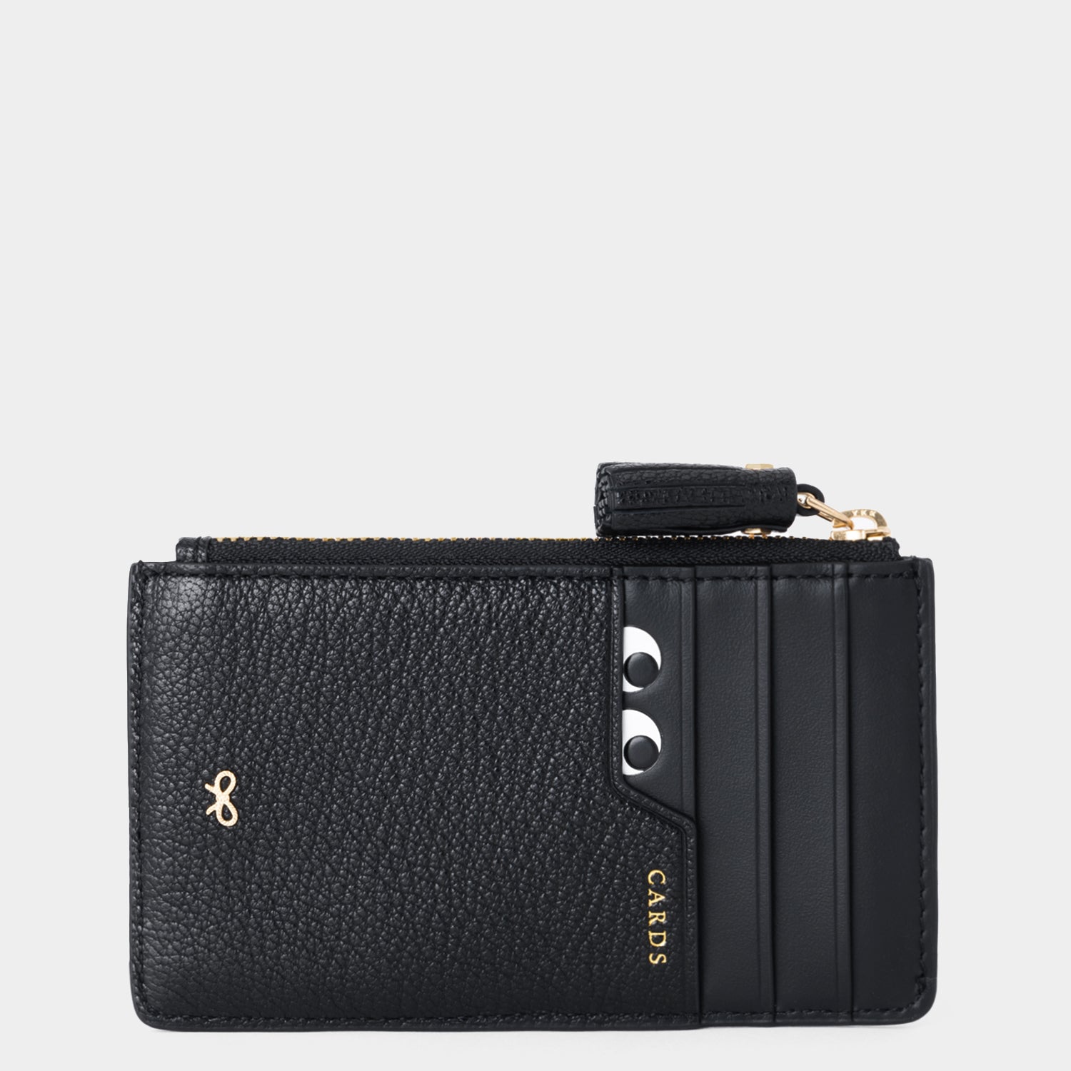 ピーピング アイズ ジップ カードケース -

          
            Shiny Capra in Black -
          

          Anya Hindmarch JP
