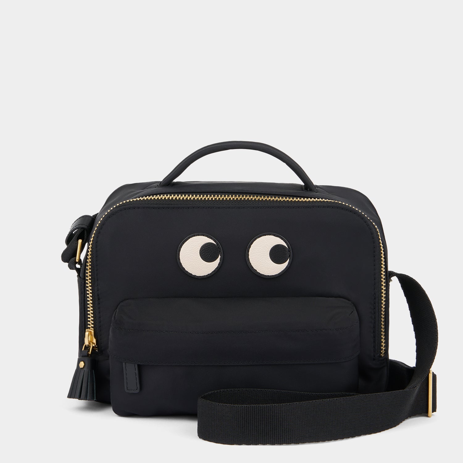 アイズ クロスボディ ポーチ -

          
            Recycled Nylon with PU in Black -
          

          Anya Hindmarch JP
