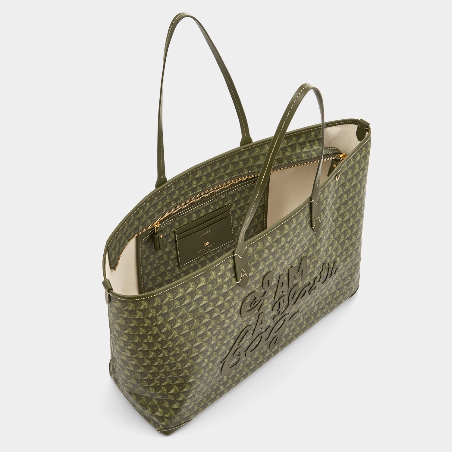 「I AM A Plastic Bag」 モチーフ・ジップ・トート -

          
            Recycled Canvas in Fern -
          

          Anya Hindmarch JP
