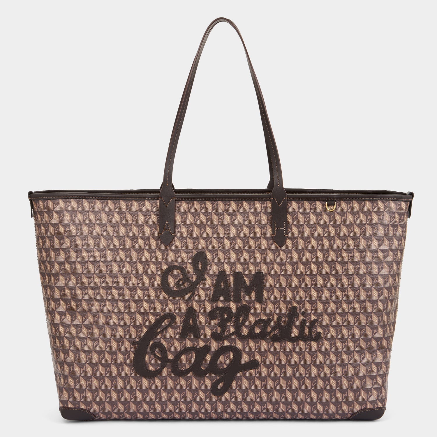 「I AM A Plastic Bag」 モチーフ・ジップ・トート