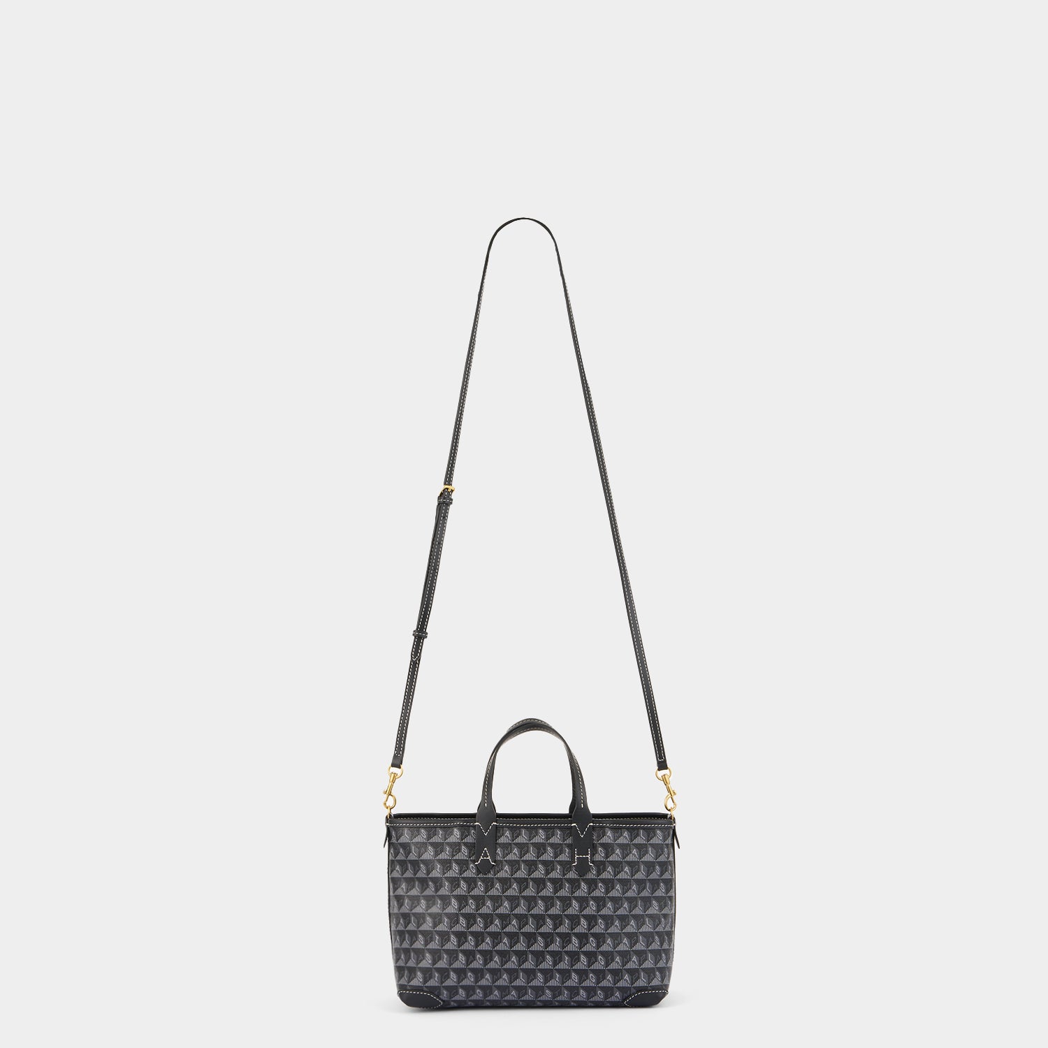 「I AM A Plastic Bag」 モチーフ・トート［XS］ -

          
            Recycled Coated Canvas in Black -
          

          Anya Hindmarch JP
