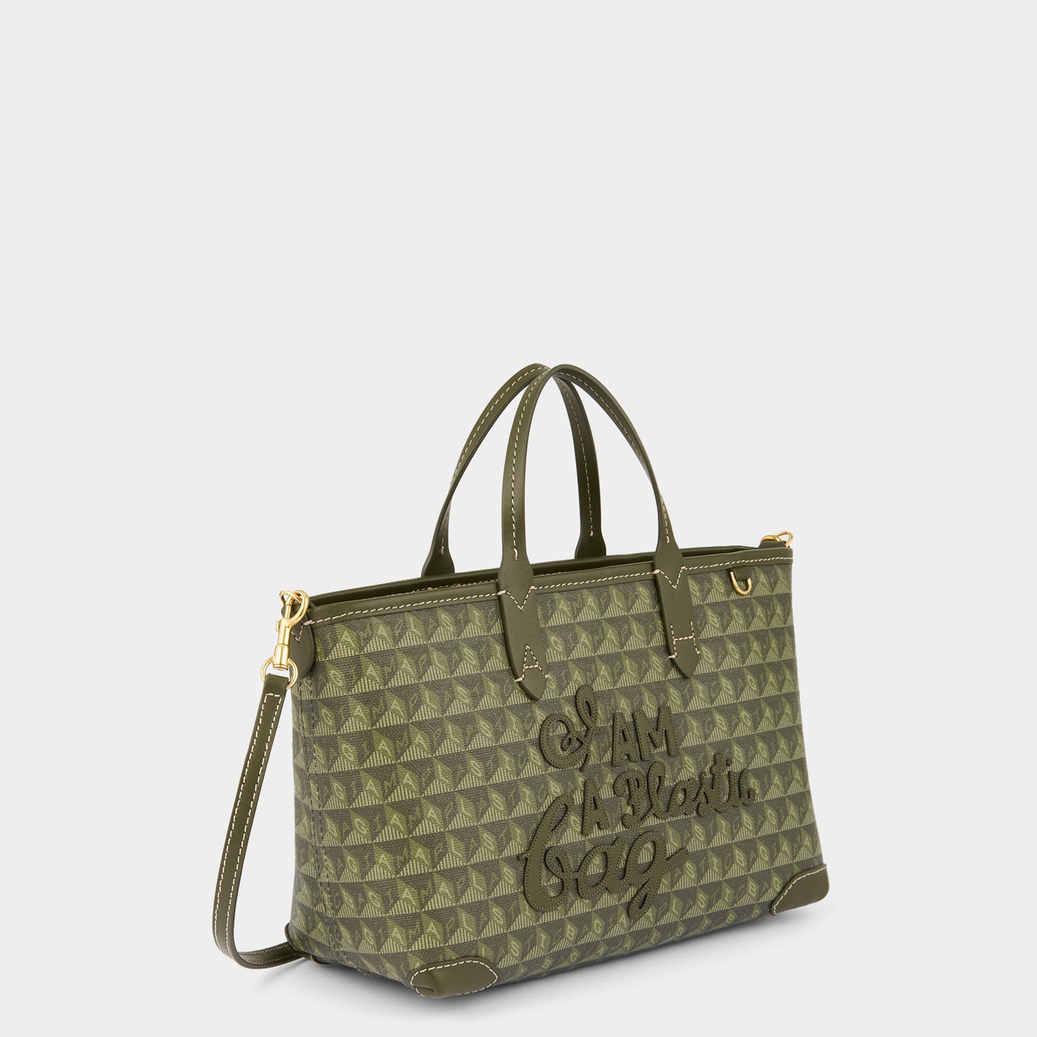 「I AM A Plastic Bag」 モチーフ・トート［XS］ -

          
            Recycled Coated Canvas in Fern -
          

          Anya Hindmarch JP
