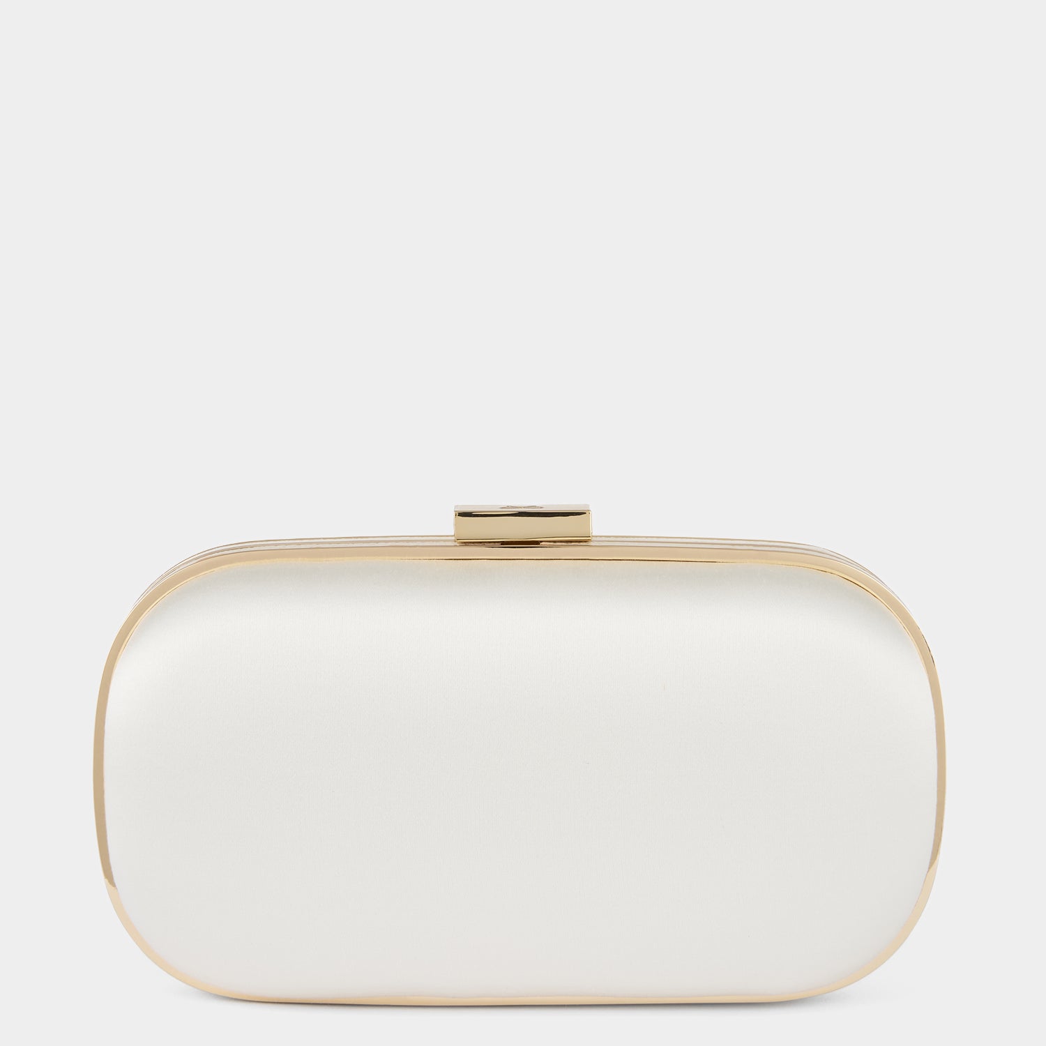 Marano（マラノ）ブライダル クラッチ -

          
            Recycled Satin in Ivory -
          

          Anya Hindmarch JP
