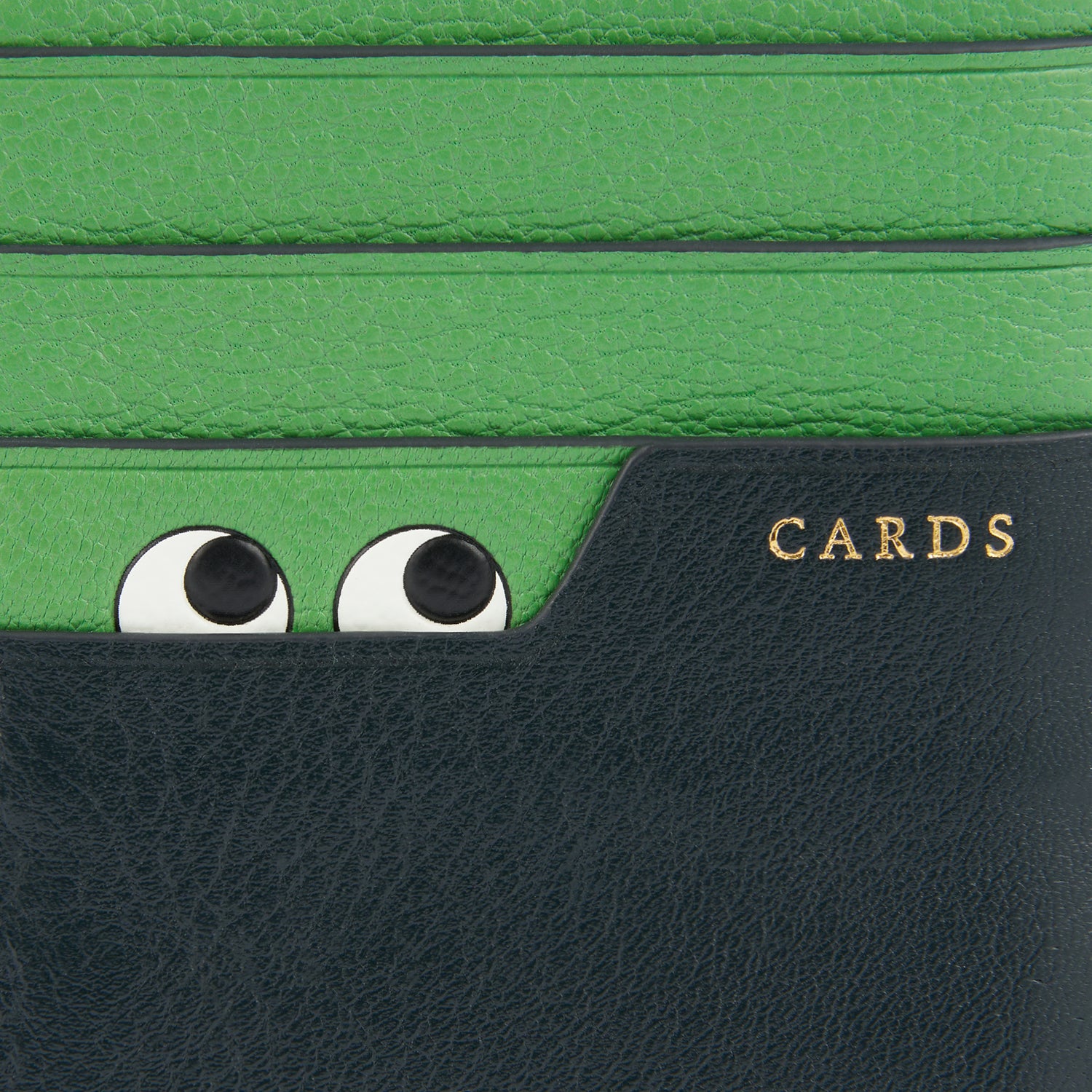 ピーピング アイズ ジップ カードケース | Anya Hindmarch JP