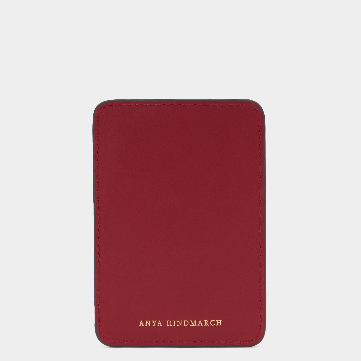 「Fragile」マグネット・カードケース［MagSafe対応］ -

          
            Shiny Capra in Red -
          

          Anya Hindmarch JP
