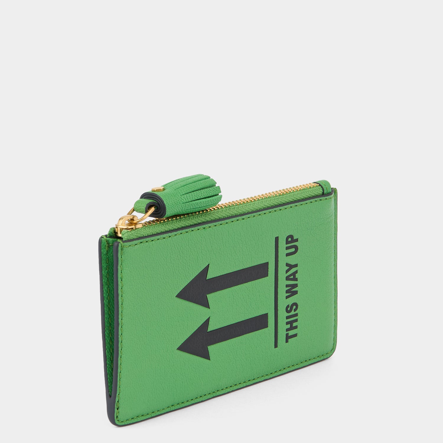 「This Way Up」ジップ・カードケース -

          
            Shiny Capra in Grass Green -
          

          Anya Hindmarch JP
