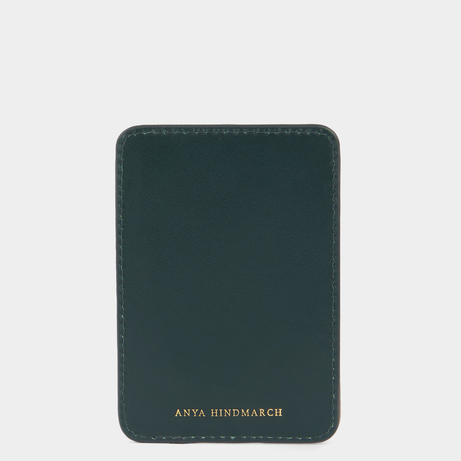 「This Way Up」カードケース［MagSafe対応］ -

          
            Shiny Capra in Ink Green -
          

          Anya Hindmarch JP
