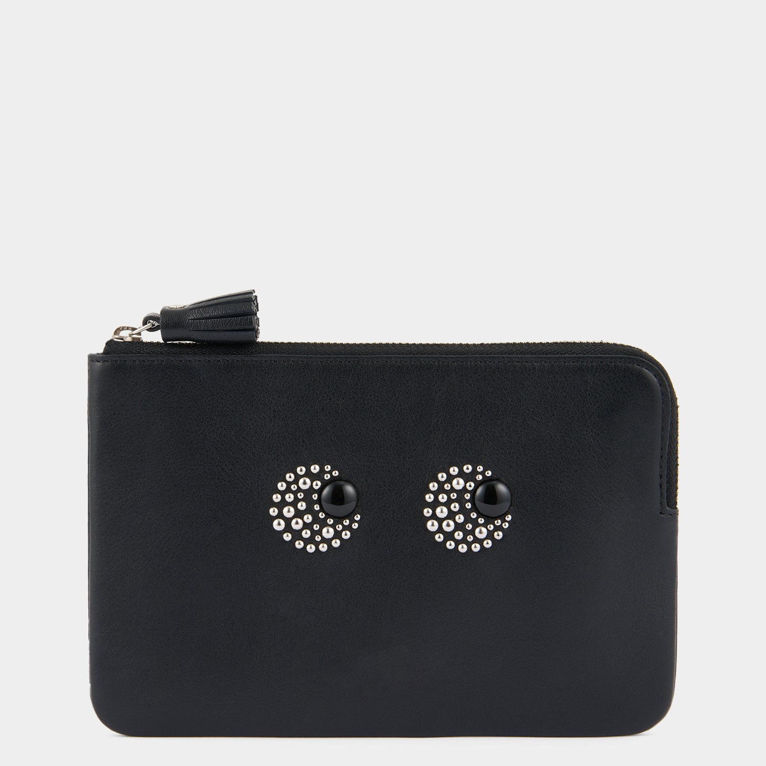 アイズ スタッド ジップ ルースポケット -

          
            Satin Leather in Black -
          

          Anya Hindmarch JP
