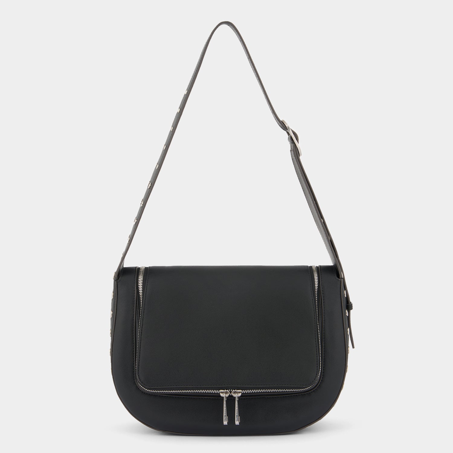 ヴィア スタッズ ショルダー バッグ -

          
            Silky Calf in Black -
          

          Anya Hindmarch JP
