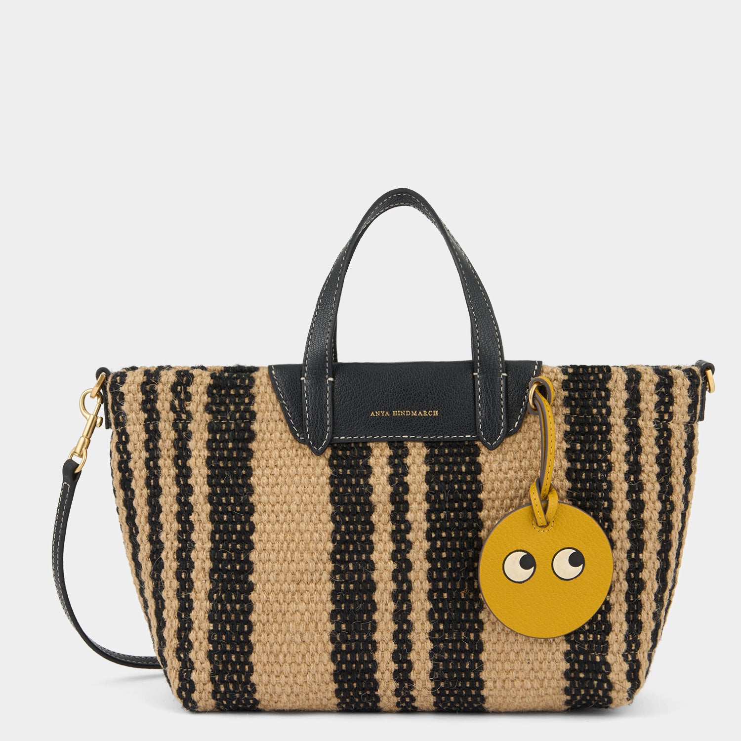 ジュート クロスボディ トート -

          
            Striped Jute in Black/ Natural -
          

          Anya Hindmarch JP
