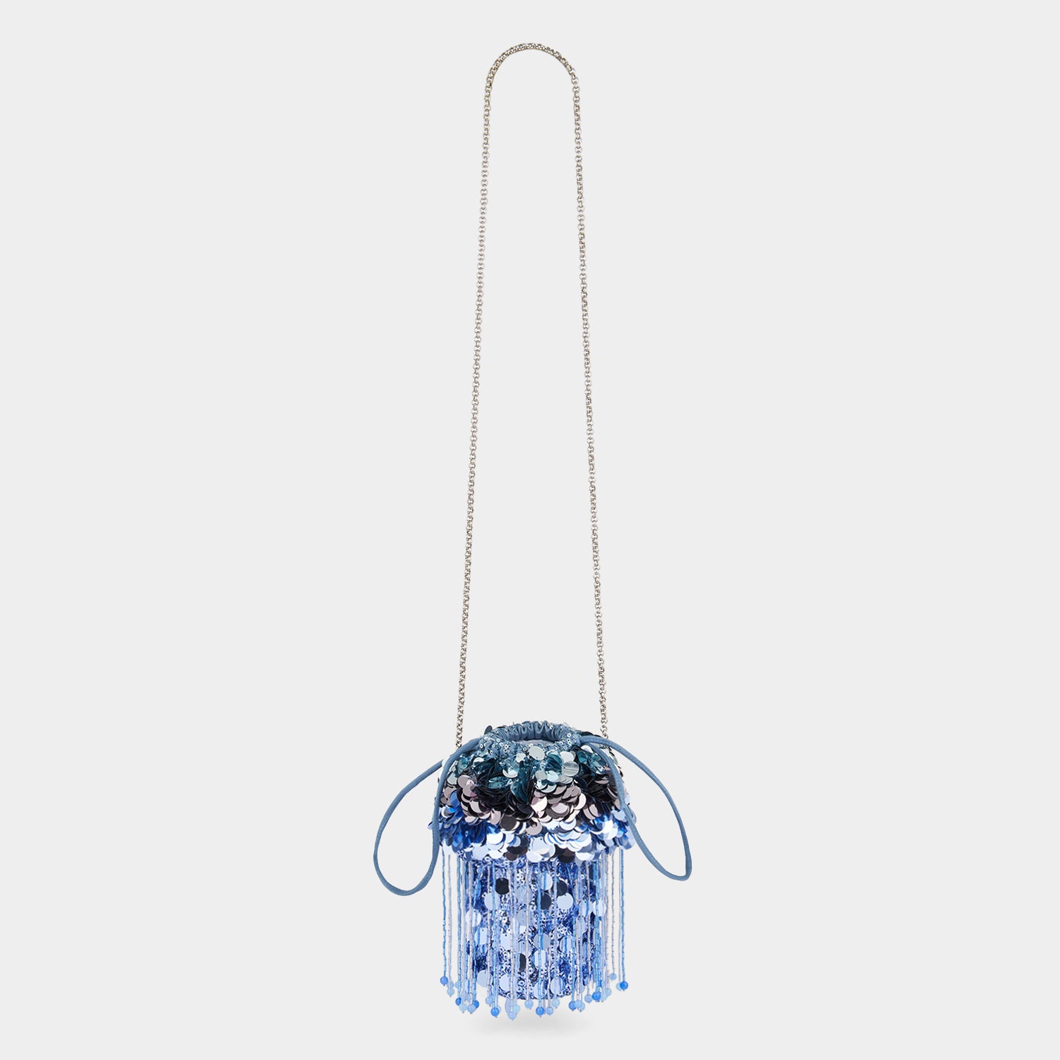 ジェリーフィッシュ クロスボディ -

          
            Recycled Satin in Sky Blue -
          

          Anya Hindmarch JP
