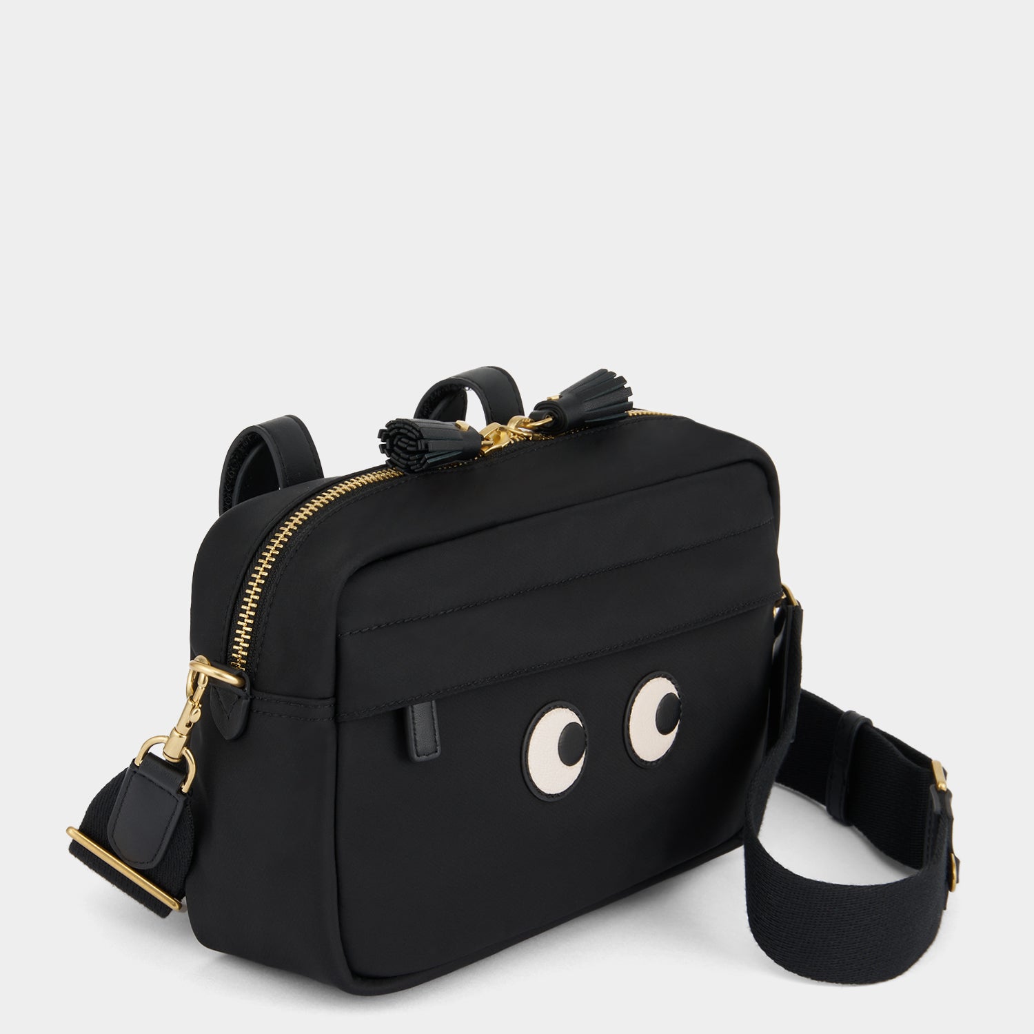 アイズ ハンドルバー クロスボディ -

          
            Recycled Nylon with PU in Black -
          

          Anya Hindmarch JP
