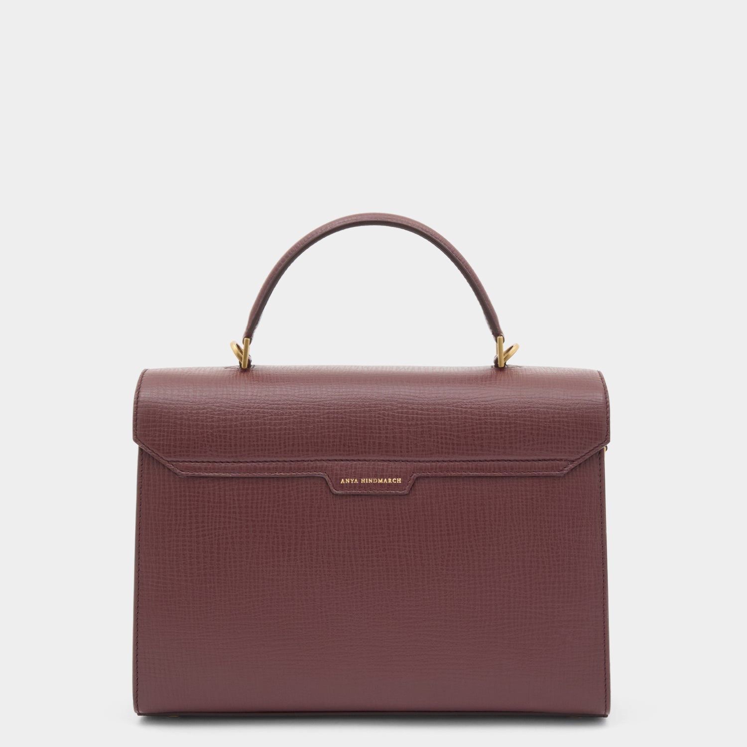 Mortimer：モティマー・トップハンドル -

          
            Crosshatch Leather in Barolo Red  -
          

          Anya Hindmarch JP
