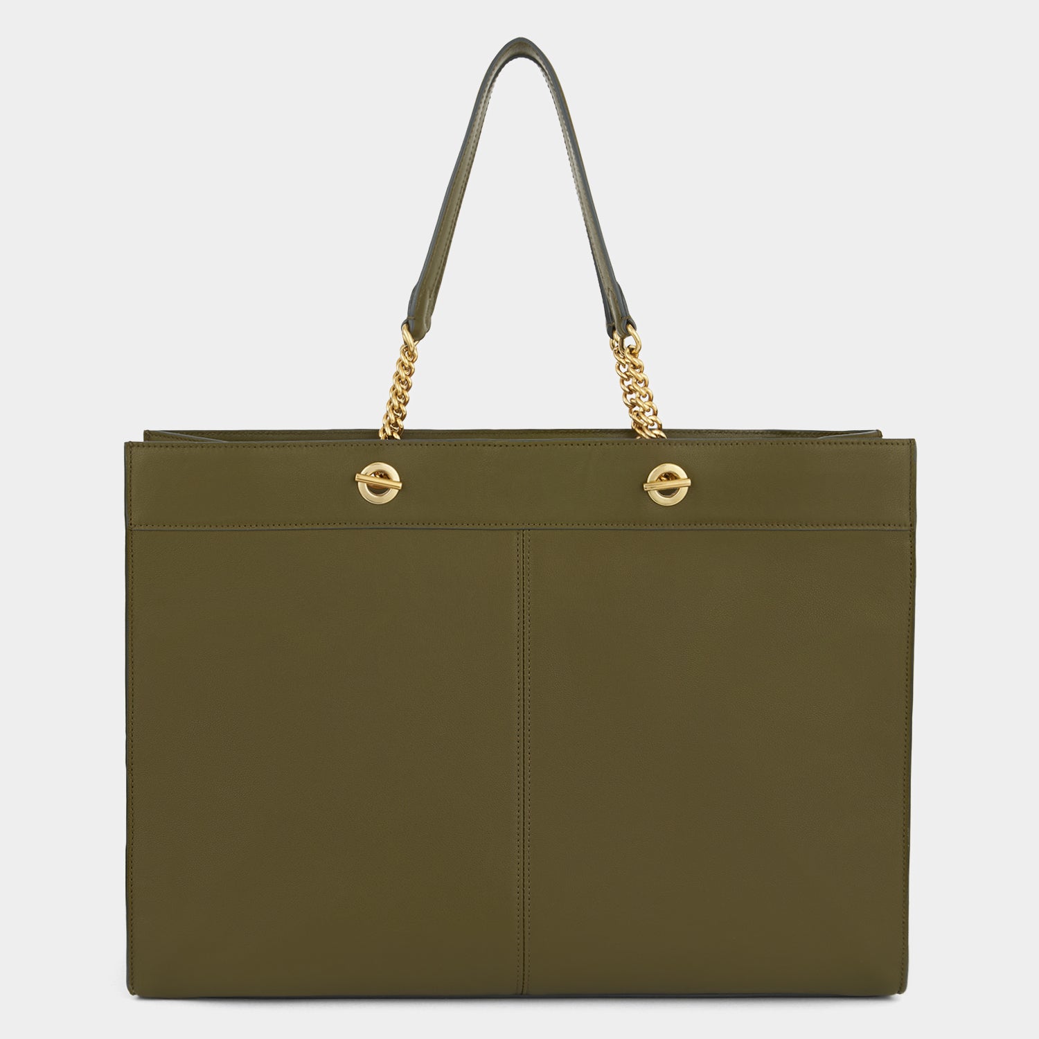 Mortimer：モティマー・アイレット・トート -

          
            Capra Leather in Bonsai Green -
          

          Anya Hindmarch JP

