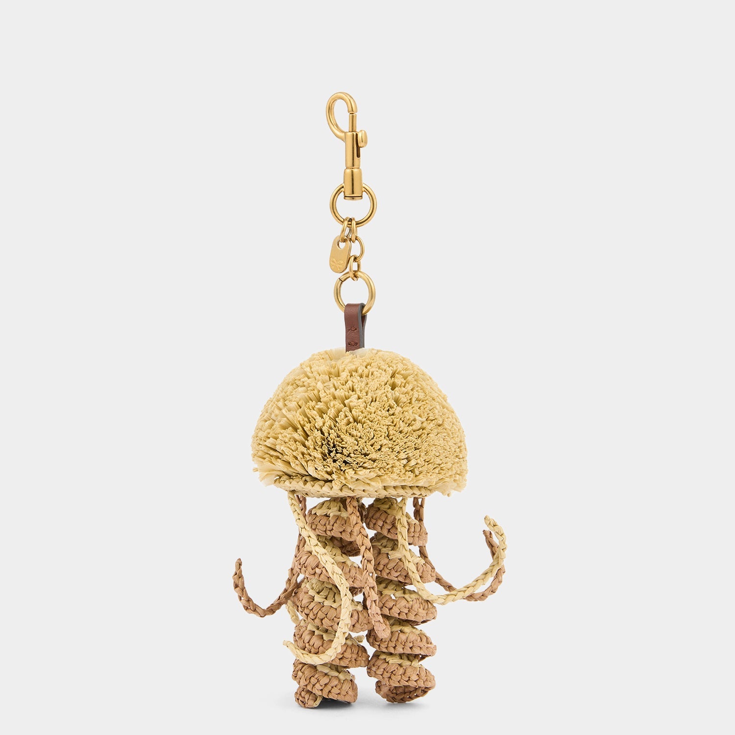 Handmade Raffia Jellyfish Charm by Anya Hindmarch