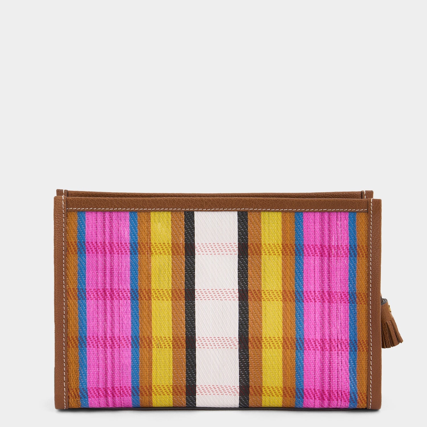 【Anya Hindmarch】Eyes Striped Pouchアイズ ストライプ ポーチ Eyes ストライプ・ポーチ | Anya Hindmarch JP