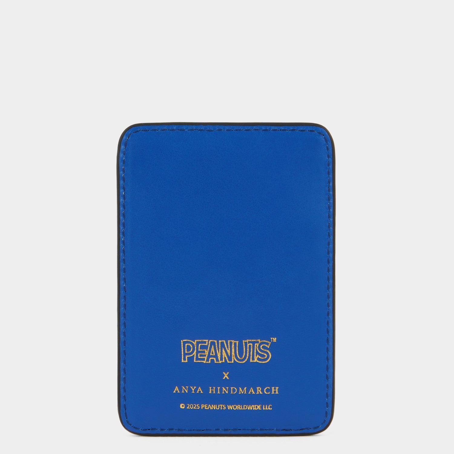 Peanuts「Snoopy」カードケース［MagSafe対応］ -

          
            Capra Leather in Monday Blue -
          

          Anya Hindmarch JP
