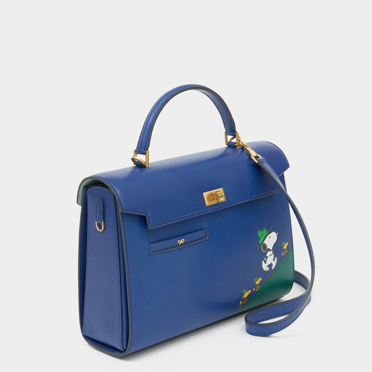 Peanuts「Snoopy」Mortimer：モティマー・トップハンドル -

          
            Capra Leather in Monday Blue -
          

          Anya Hindmarch JP
