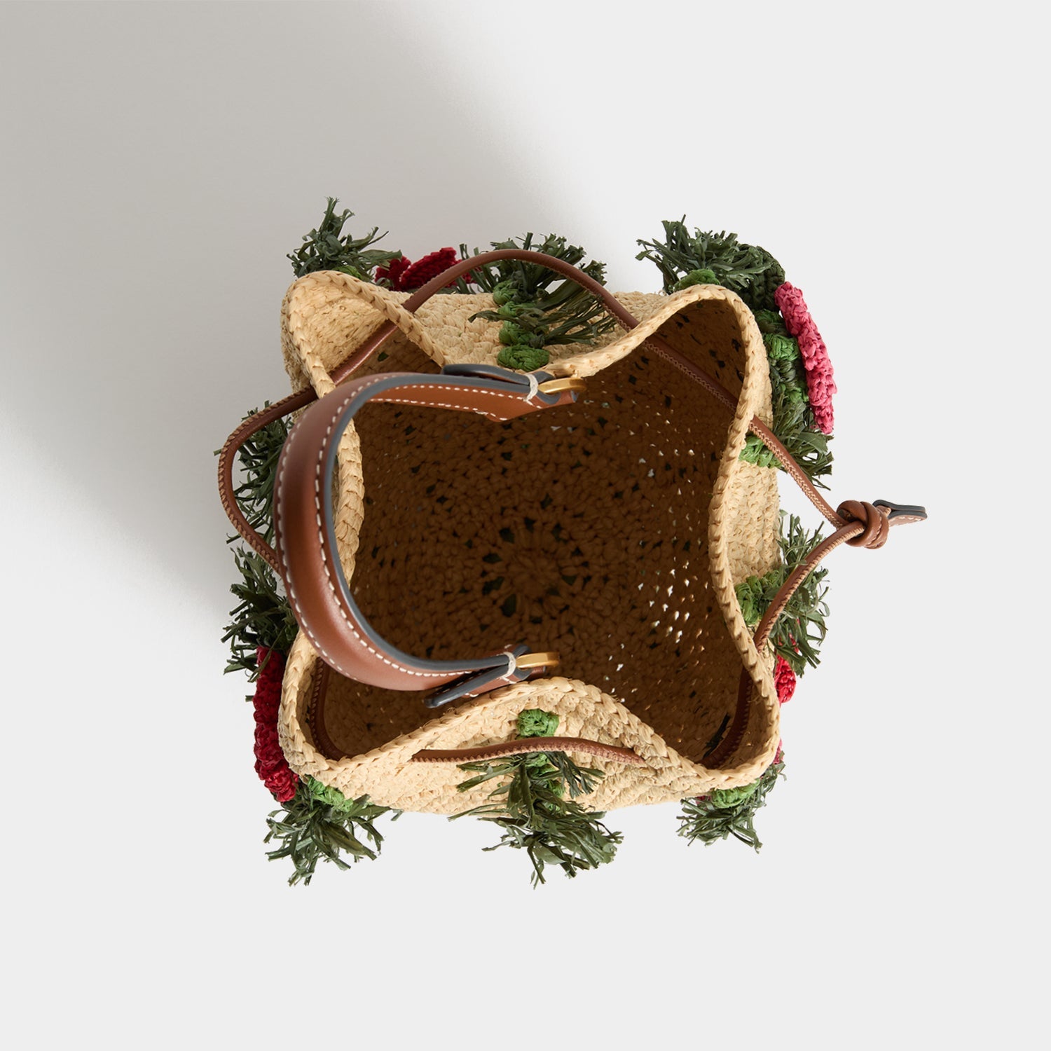 ラフィア・サボテン・クロスボディ | Anya Hindmarch JP
