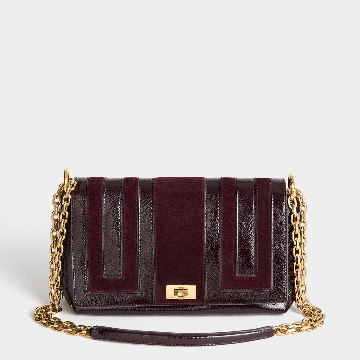 Mortimer：モティマー・パネルド・クロスボディ | Anya Hindmarch JP