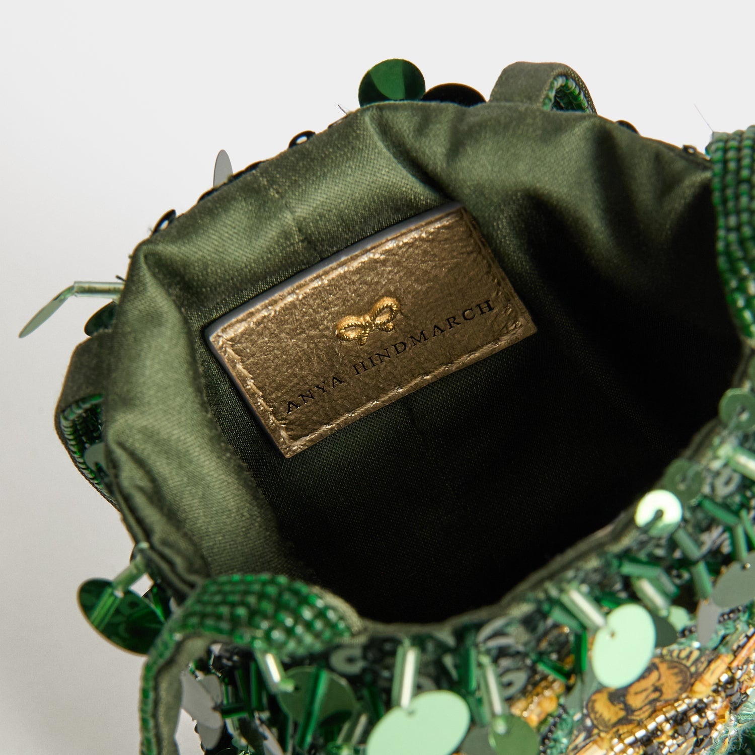 Filippo Berio」ミニ・バケットバッグ | Anya Hindmarch JP