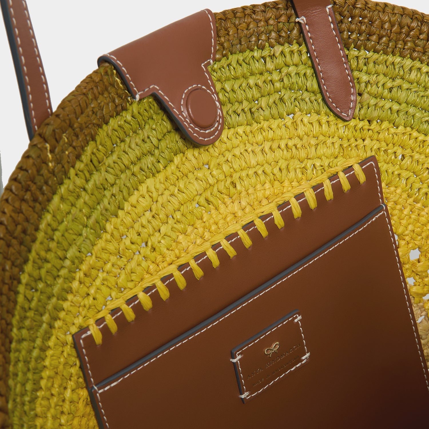 ラフィア・ラウンド・ボウ・トート | Anya Hindmarch JP