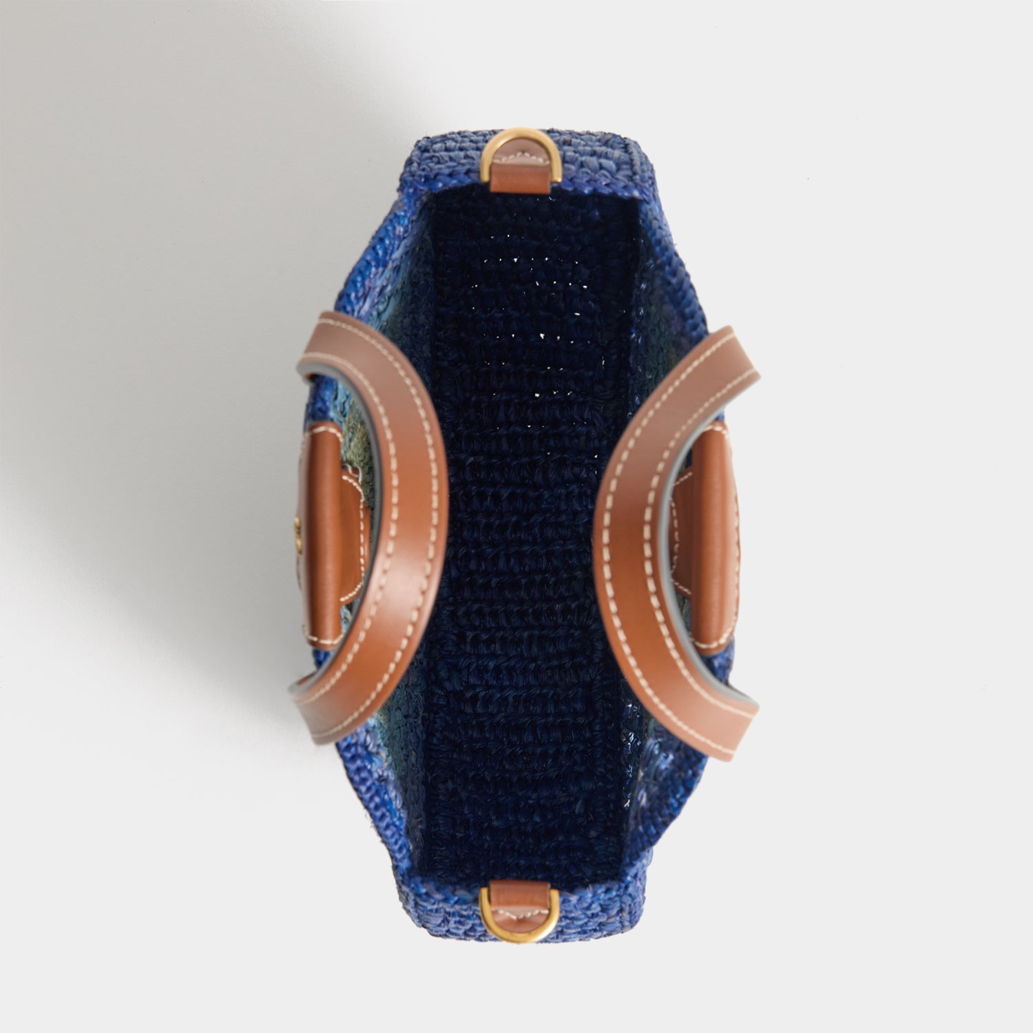 ラフィア・スモール・ラウンド・ボウ・クロスボディ | Anya Hindmarch JP