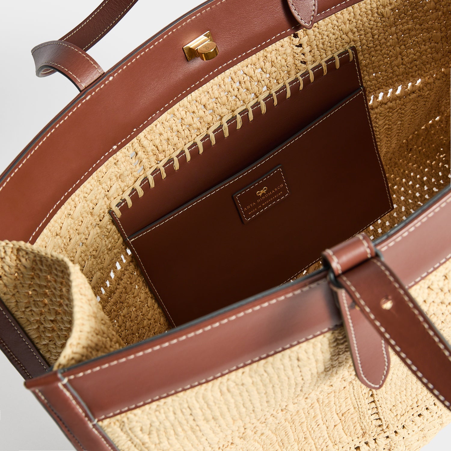 Mortimer：モティマー・パッチワーク・トート | Anya Hindmarch JP