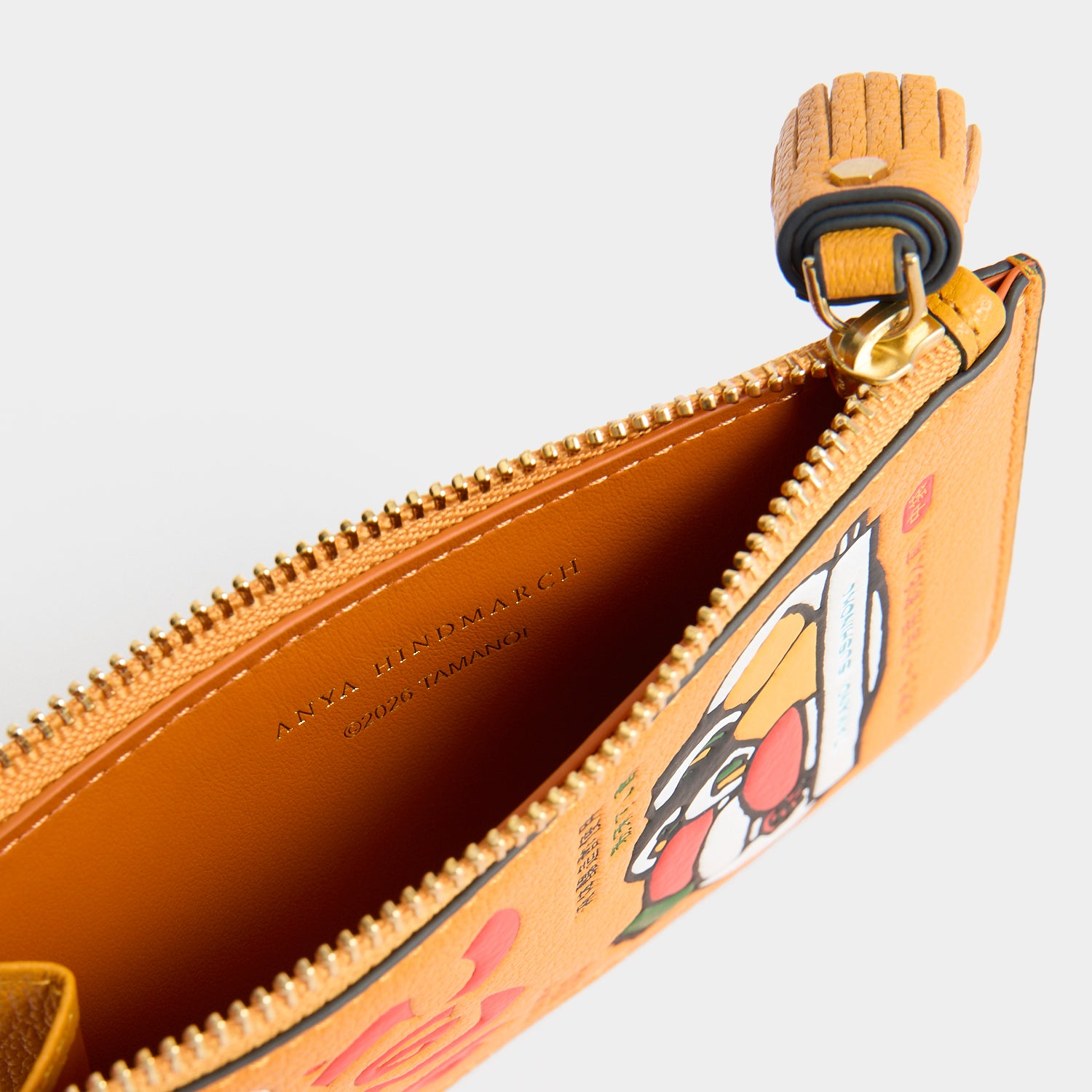 【すしこ】 すしのこ」ジップ・カードケース | Anya Hindmarch JP