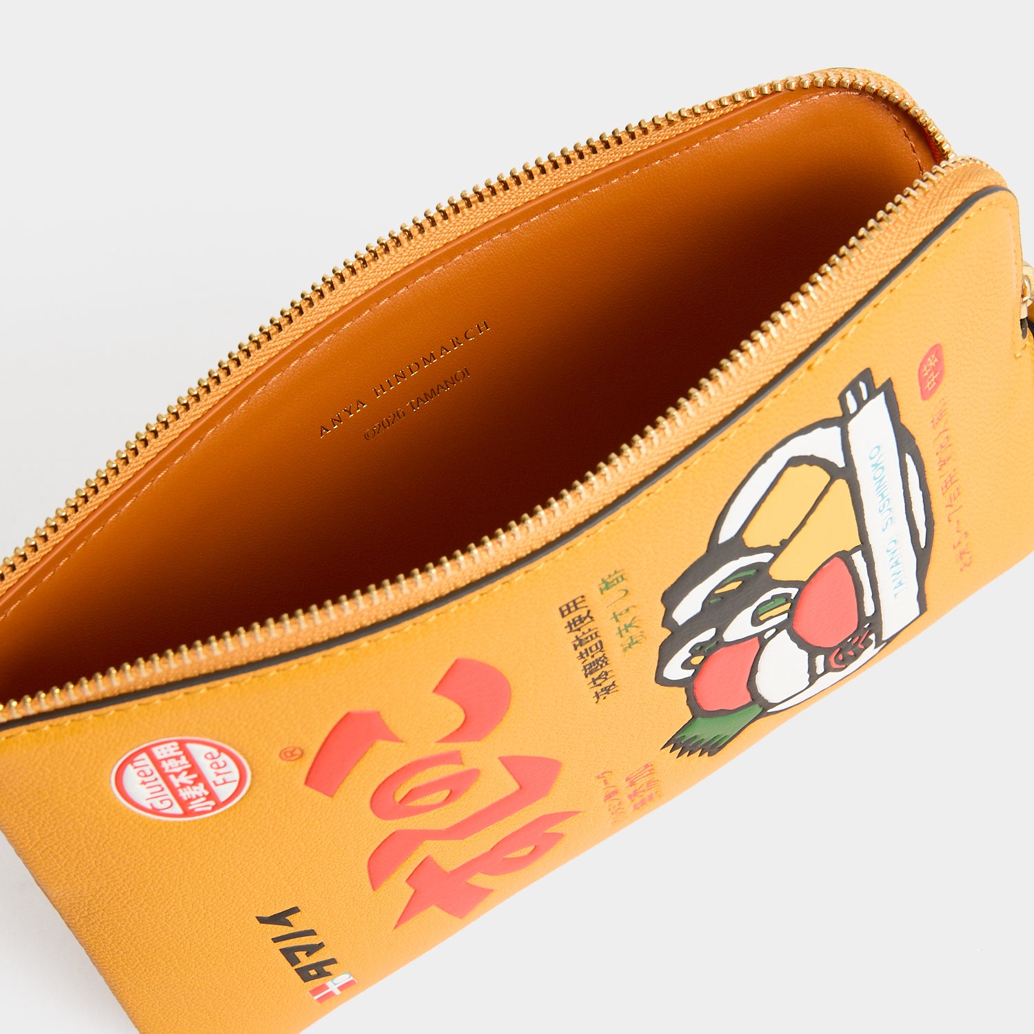 すしのこ」ジップ・ルースポケット | Anya Hindmarch JP