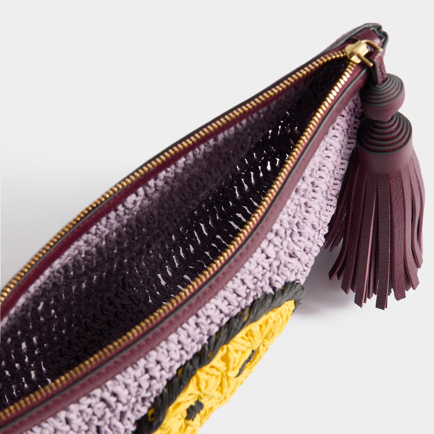Wink ラフィア・ポーチ | Anya Hindmarch JP