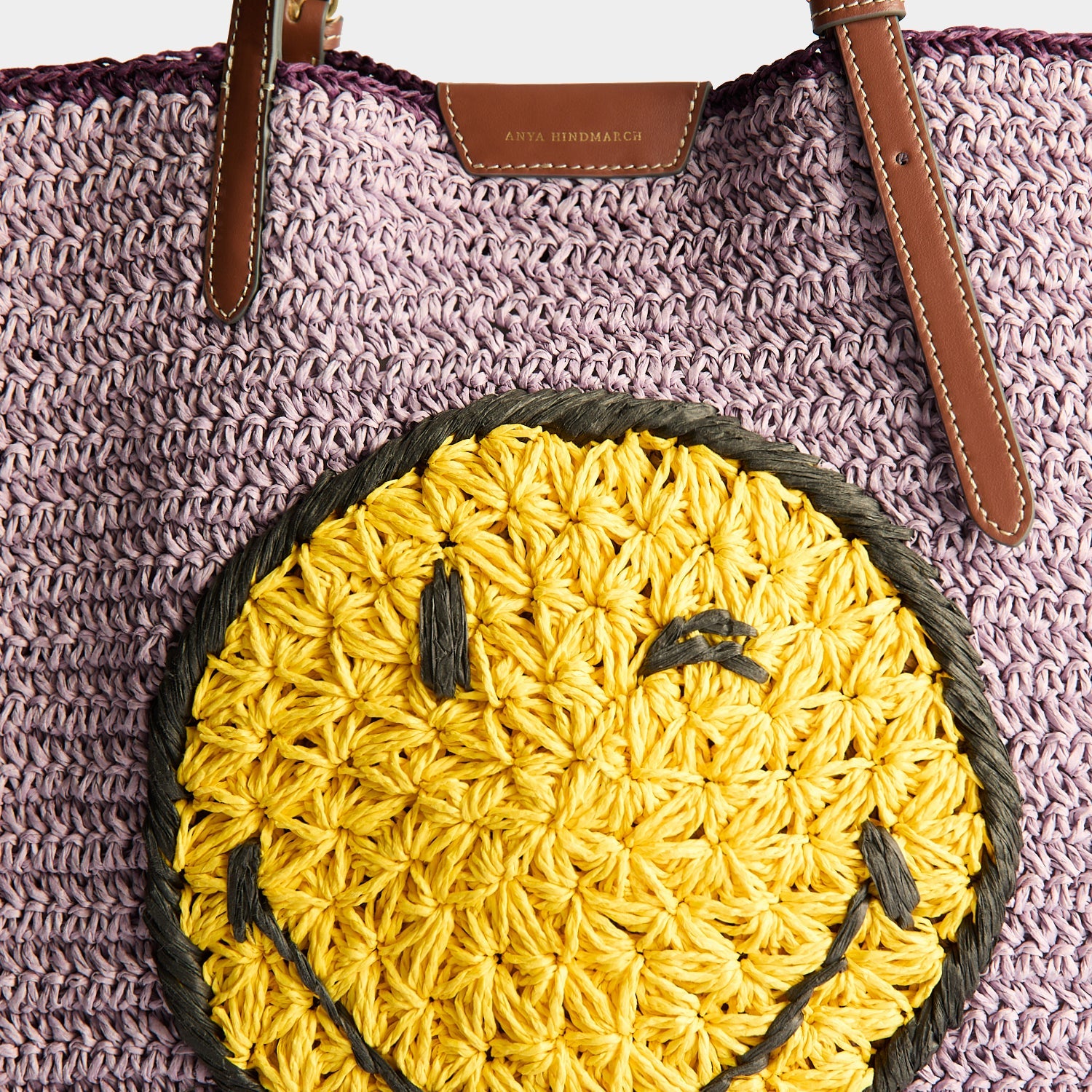 Wink N/S ラフィア・トート | Anya Hindmarch JP