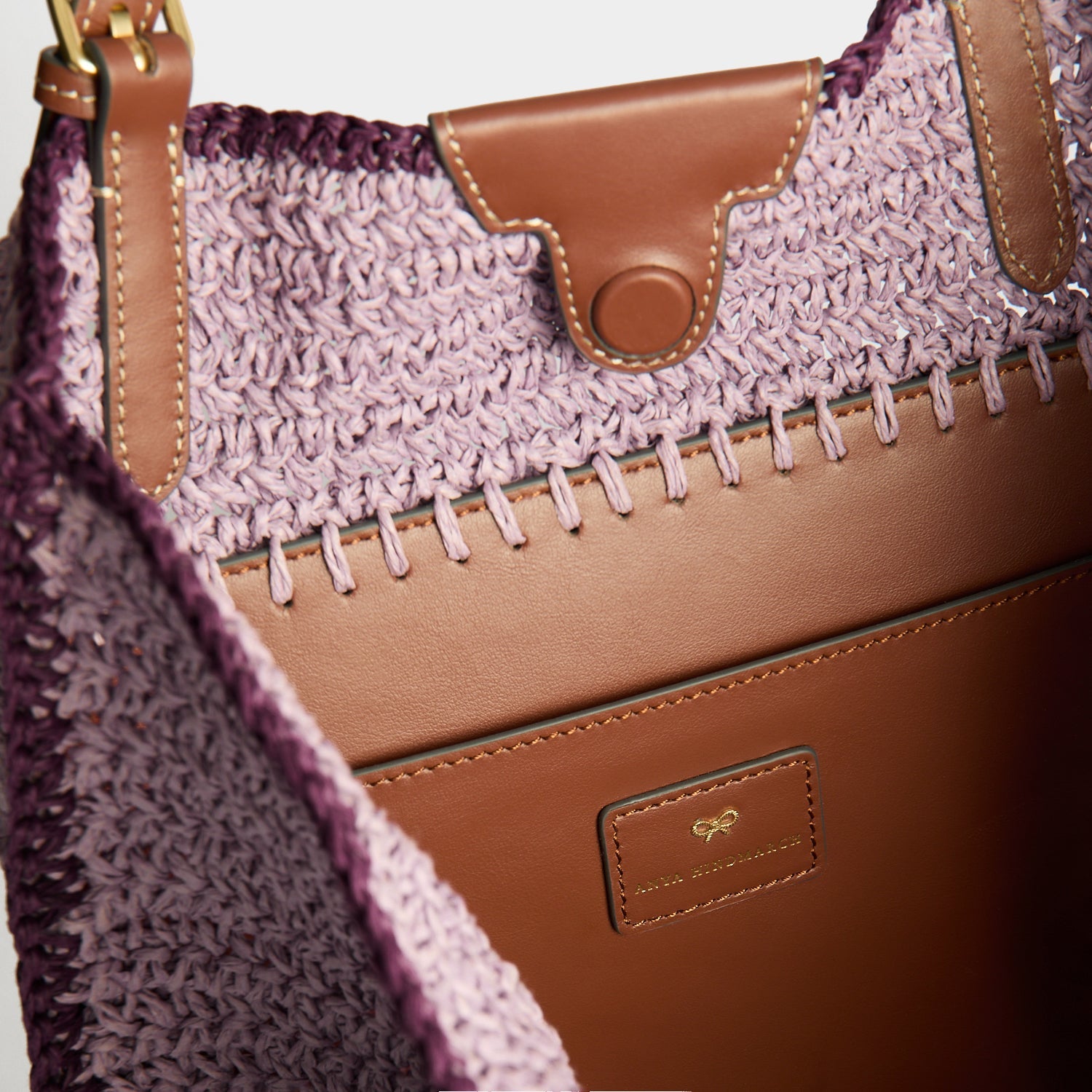 Wink N/S ラフィア・トート | Anya Hindmarch JP