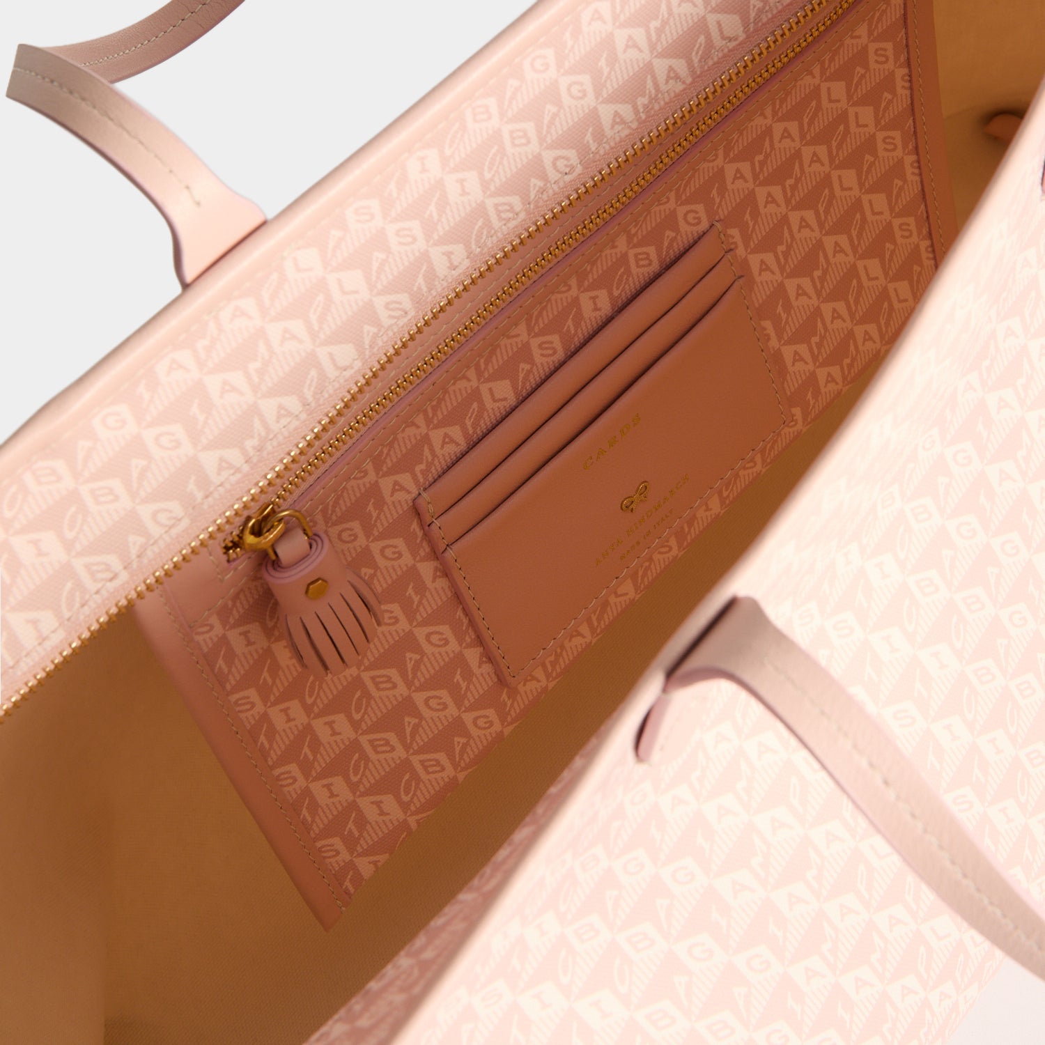 I AM A Plastic Bag」ジップ・トート | Anya Hindmarch JP