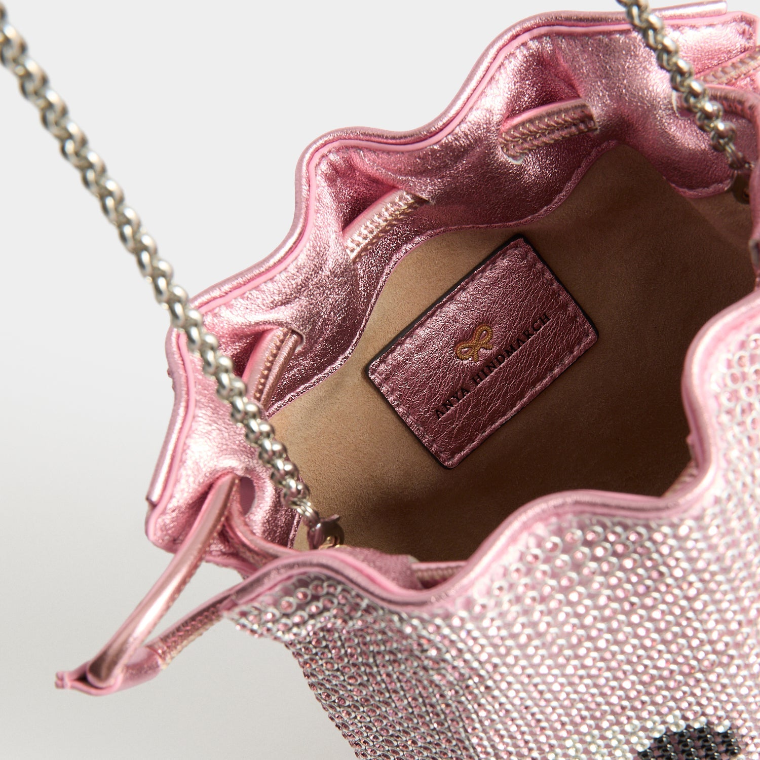 Eyes クリスタル・ドローストリング・ポーチ | Anya Hindmarch JP