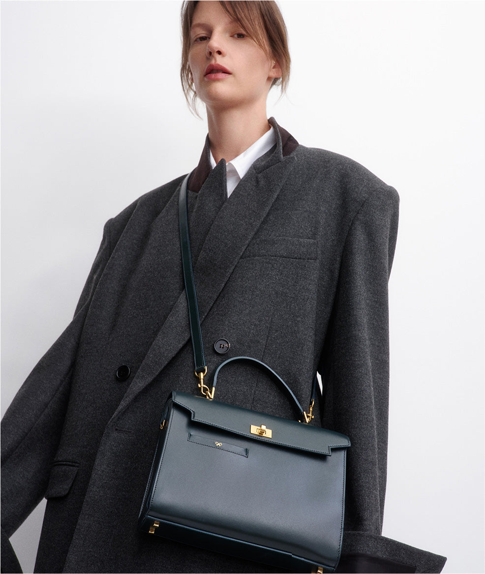 匿名配送⭐️ANYA HINDMARCH　トレンチコート　ブラック　S ANYA HINDMARCH（アニヤ・ハインドマーチ） コート S ブラック