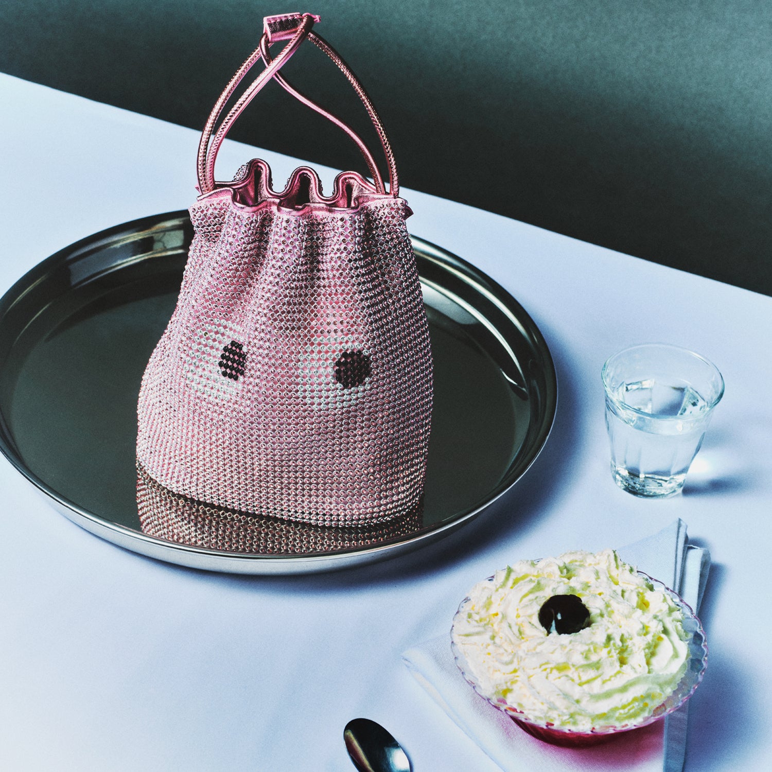 Eyes クリスタル・ドローストリング・ポーチ | Anya Hindmarch JP
