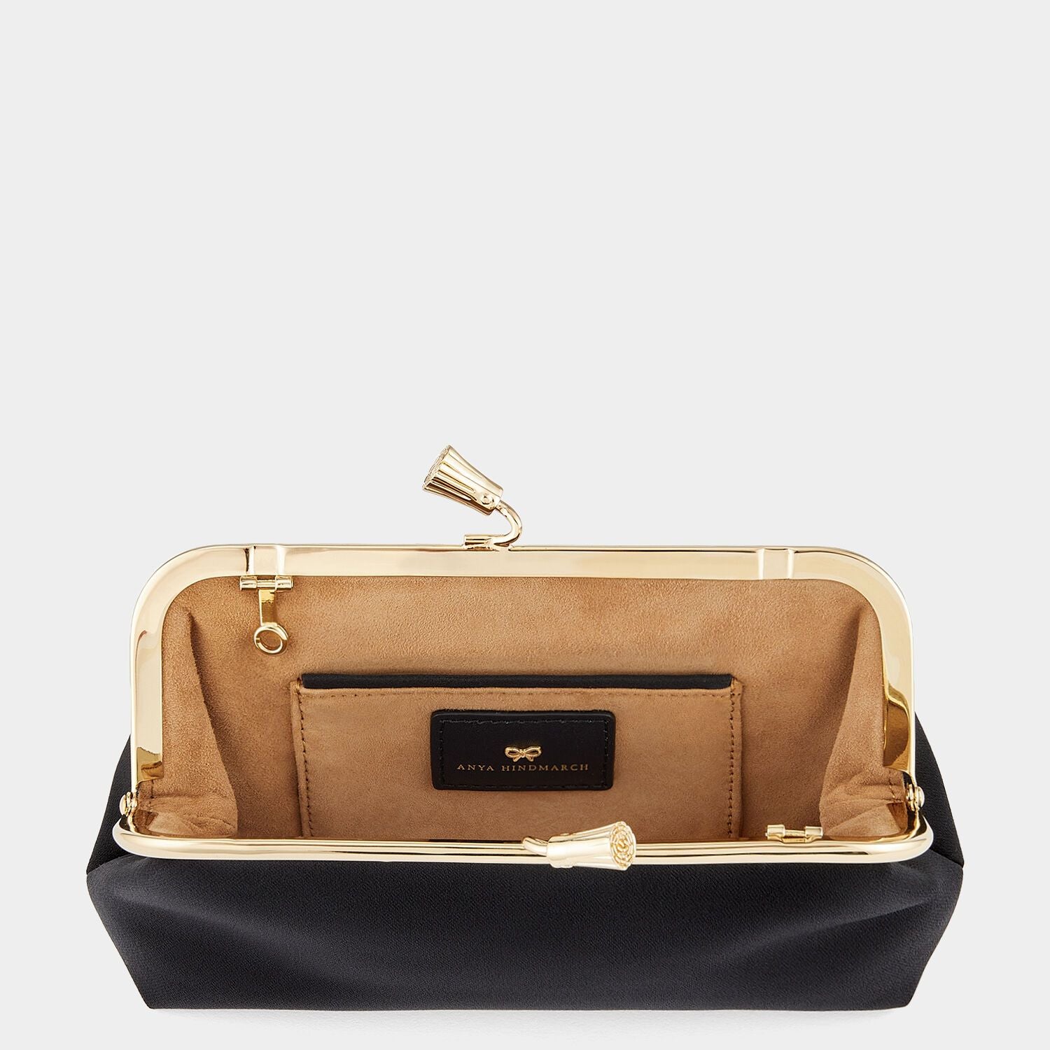タッセル・モード -

          
            Satin -backed SUSTAINABLE in Black -
          

          Anya Hindmarch JP
