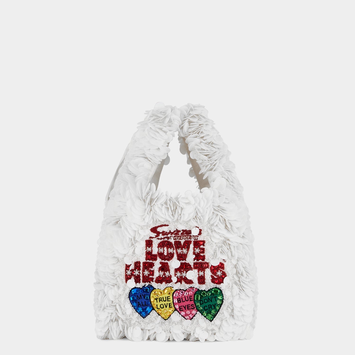 「ラブハーツ」 トート -

          
            Satin - unbacked SUSTAINABLE in Optic White -
          

          Anya Hindmarch JP
