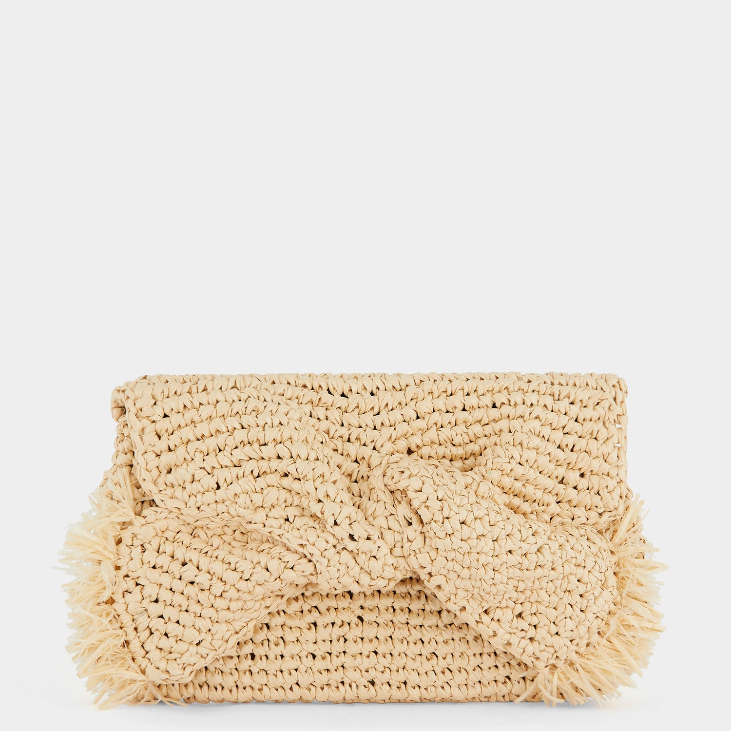 ラフィア ボウ クラッチ -

                  
                    Raffia in Natural -
                  

                  Anya Hindmarch JP
