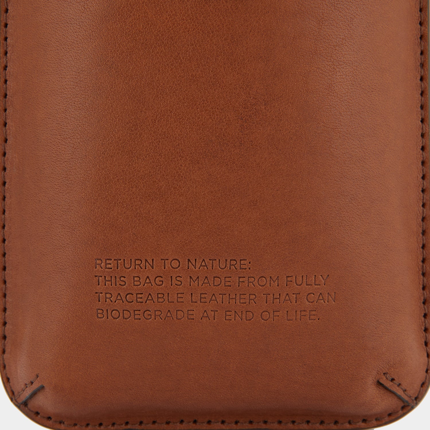 「Return to Nature」 スマホ ポーチ -

                  
                    Compostable Leather in Tan -
                  

                  Anya Hindmarch JP
