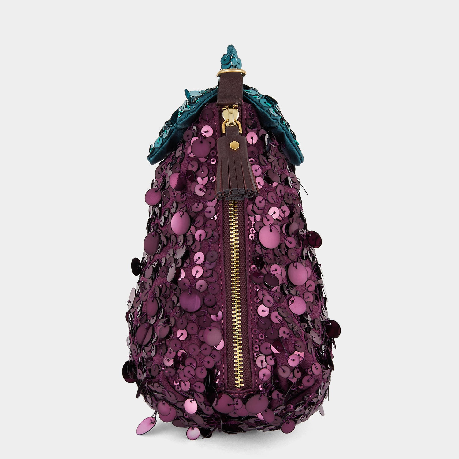 ナス クラッチ -

                  
                    Recycled Satin and Sequins in Burgundy -
                  

                  Anya Hindmarch JP
