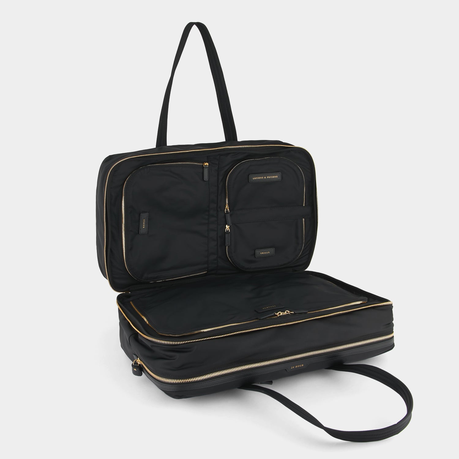 「24 Hour」バッグ -

                  
                    Recycled Nylon with PU in Black -
                  

                  Anya Hindmarch JP
