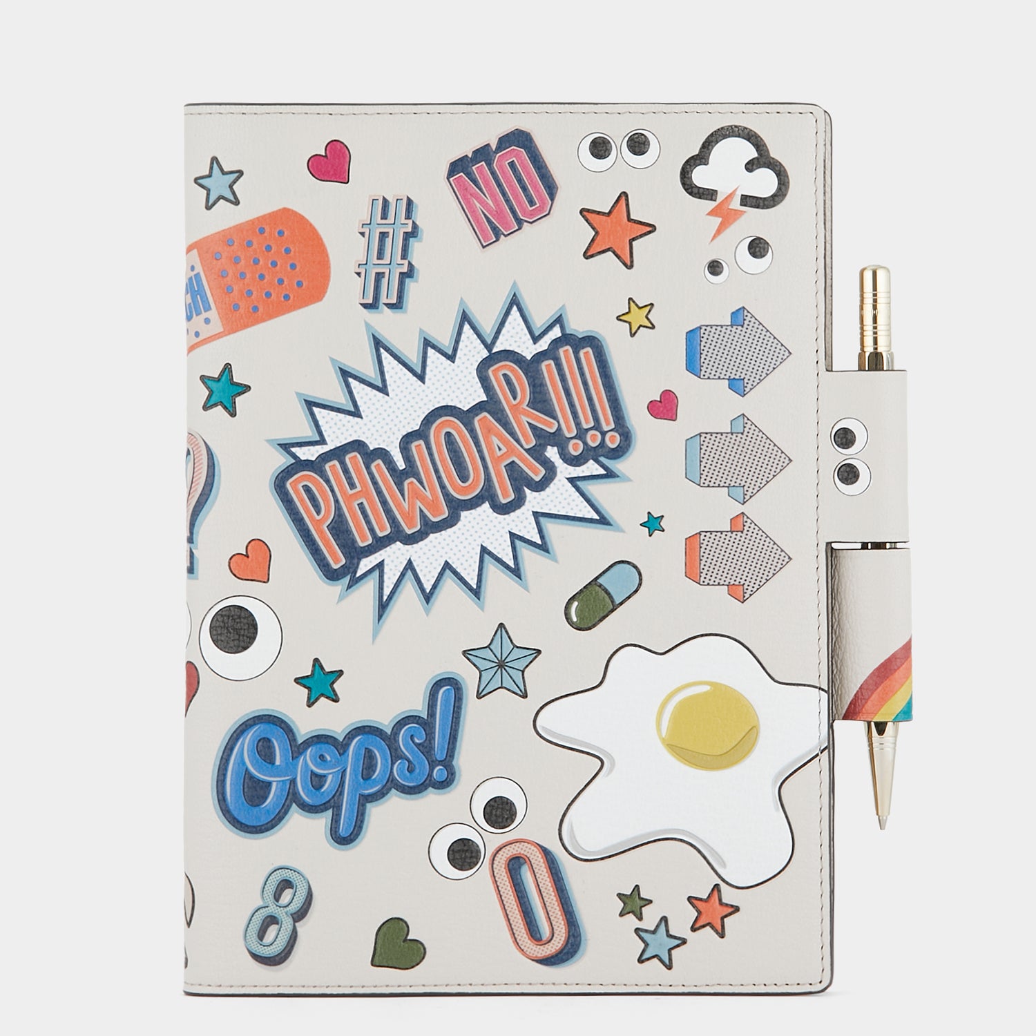 オール・オーバー・ステッカー A5・ジャーナル | Anya Hindmarch JP