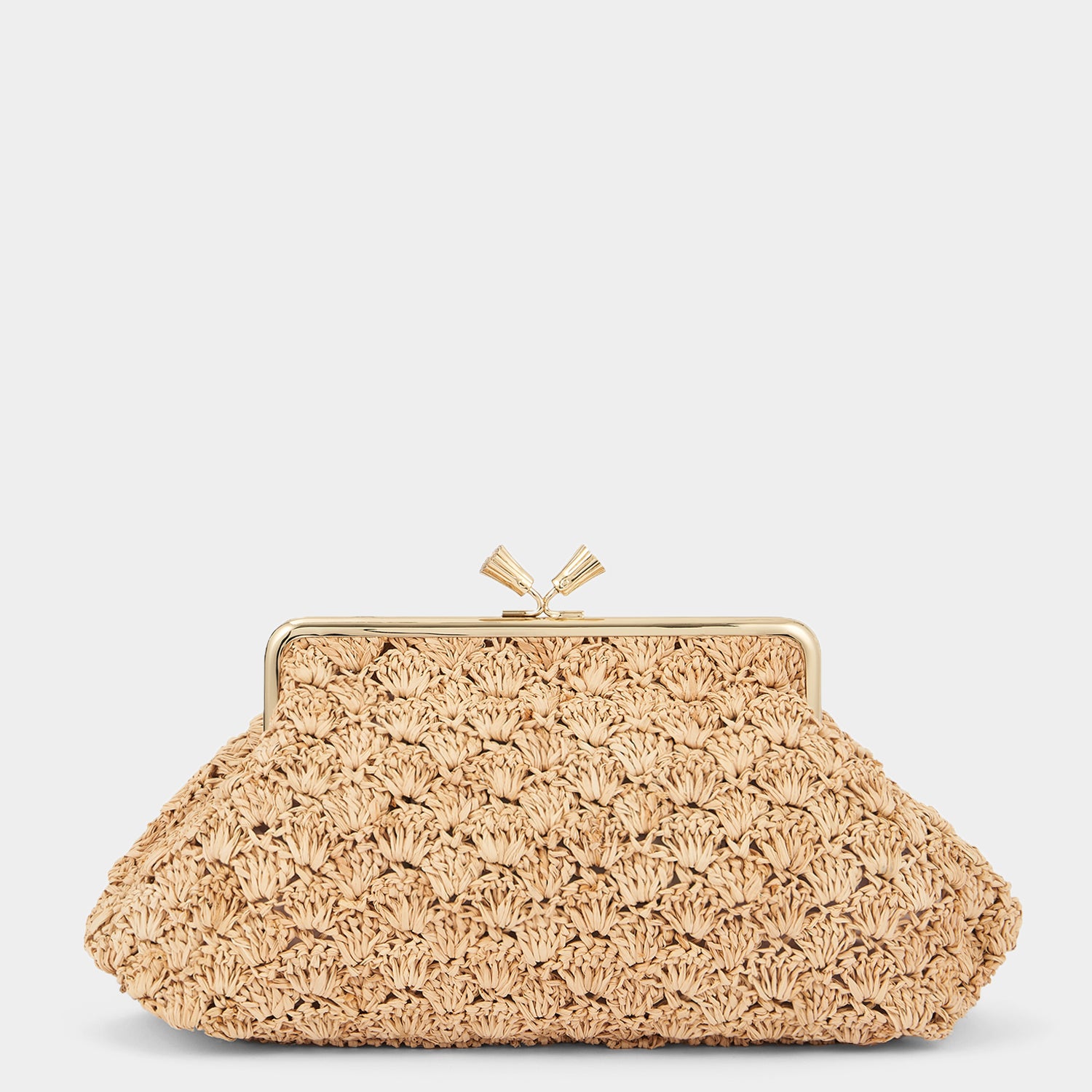 モード ラージ ボウ クラッチ -

                  
                    Raffia in Natural -
                  

                  Anya Hindmarch JP
