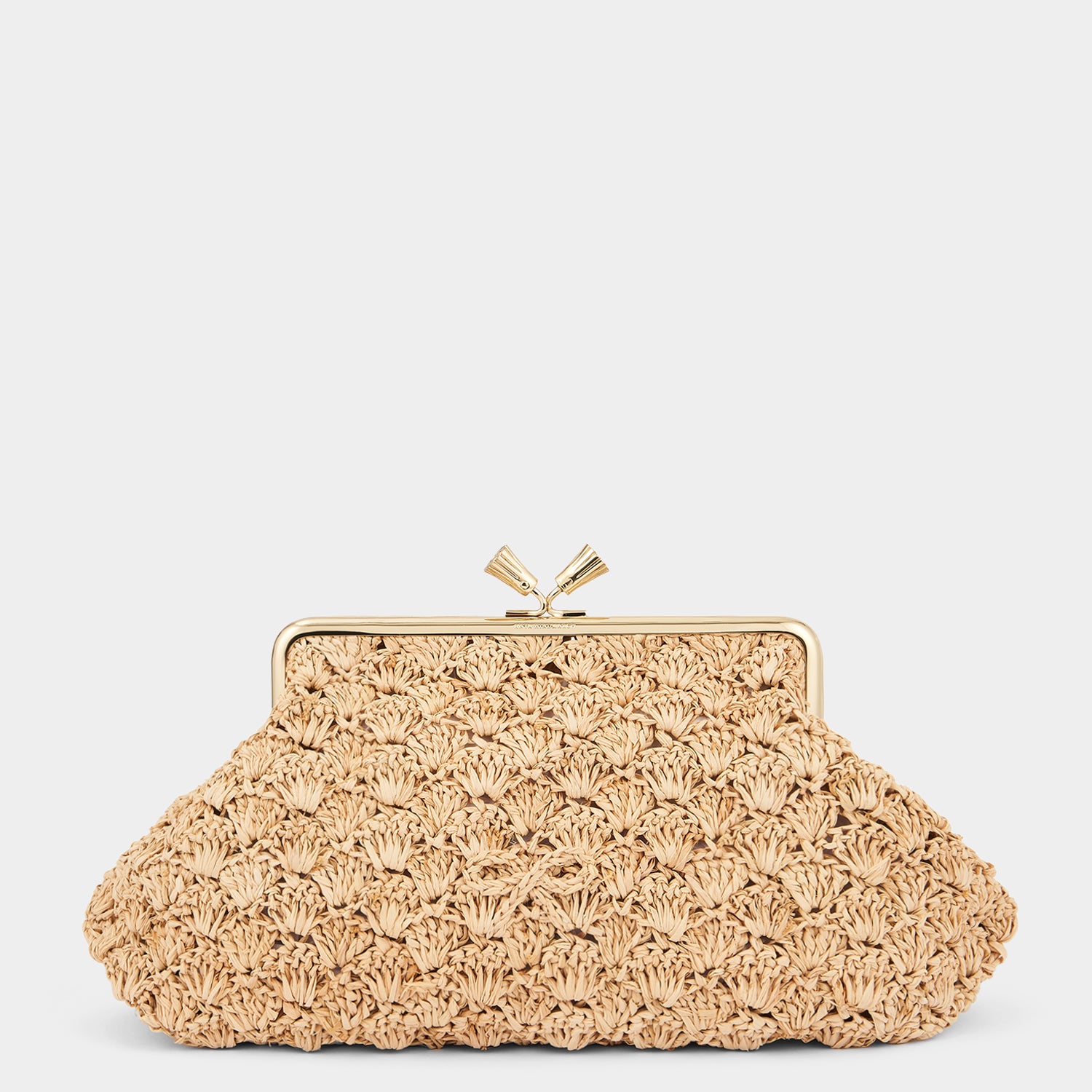 モード ラージ ボウ クラッチ -

                  
                    Raffia in Natural -
                  

                  Anya Hindmarch JP
