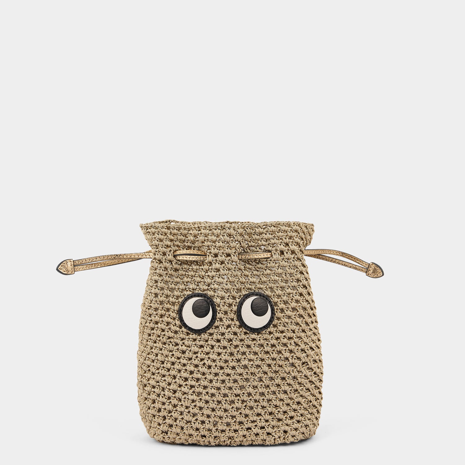 アイズ ドローストリング ポーチ -

                  
                    Lurex in Gold -
                  

                  Anya Hindmarch JP
